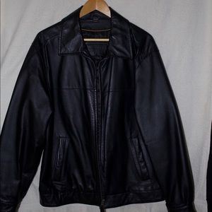 Men’s Black Leather Jacket
